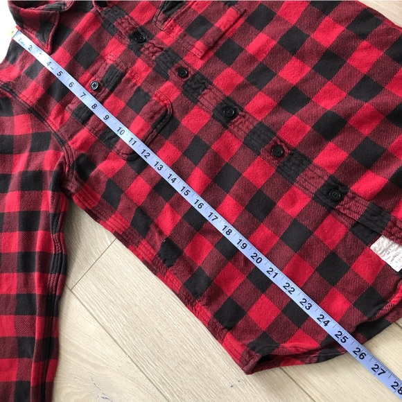 Ralph Lauren Denim & Supply Buffalo Check Flannel Shirt - Picture 9 of 10